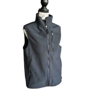 Black Red Head Vest